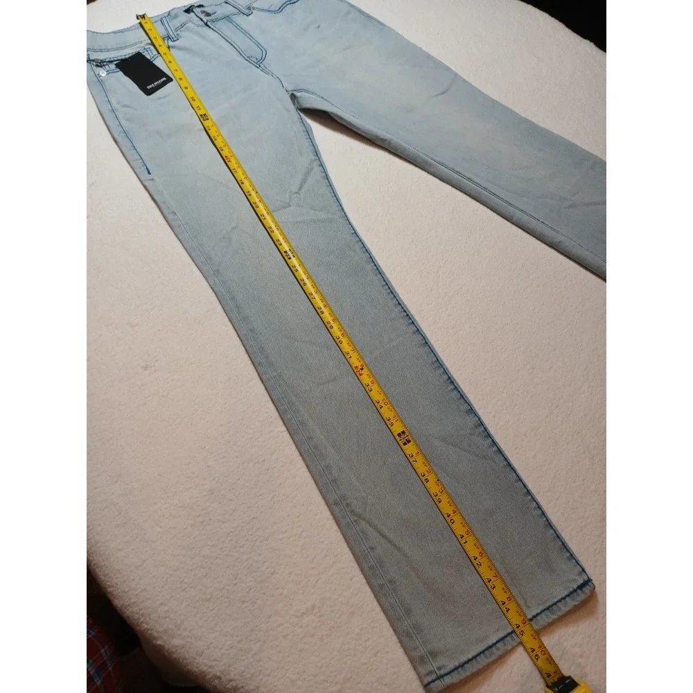 True Religion Ricky Big T NF Jeans Mens 34x34 Light Endless Wash Straight NWT
